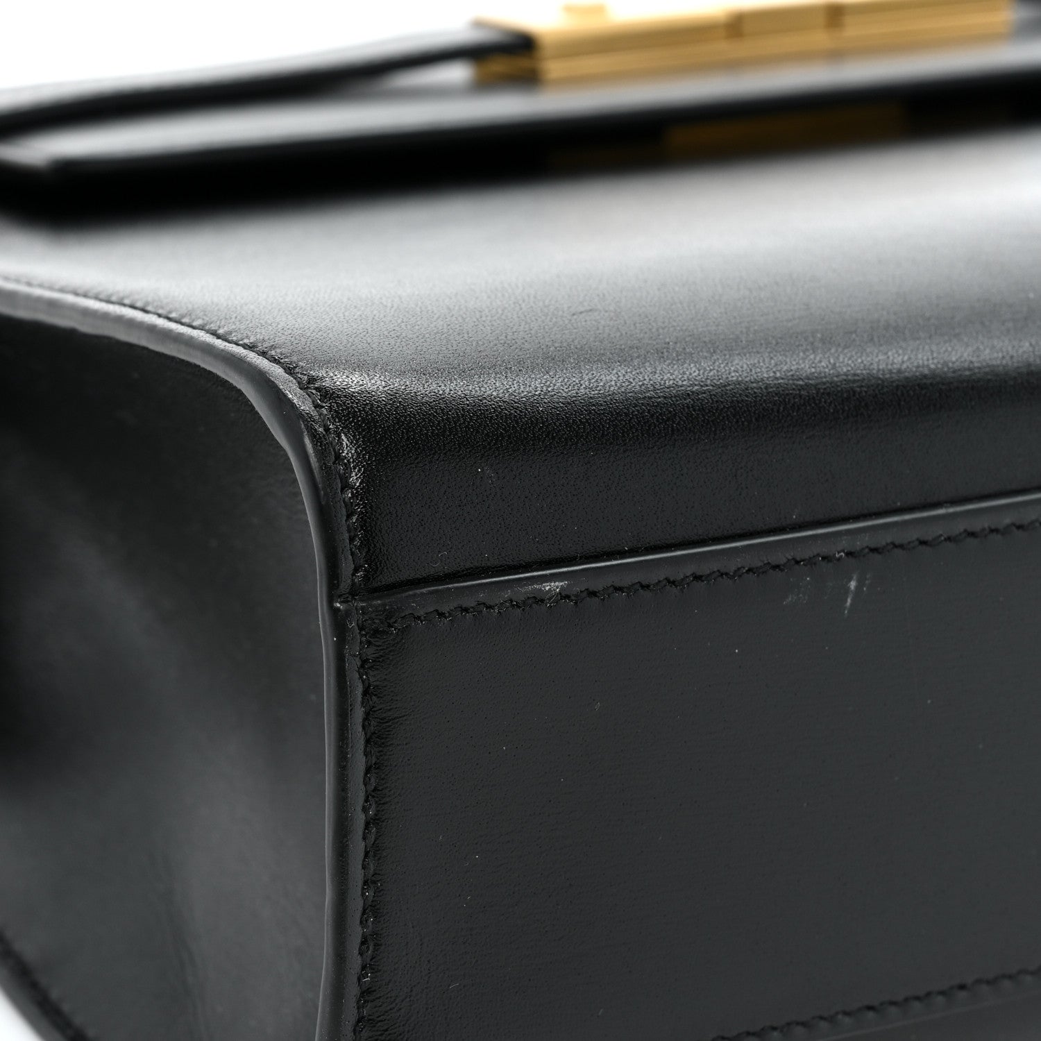 Saint Laurent Smooth Calfskin Manhattan Shoulder Bag Black 13 of 18