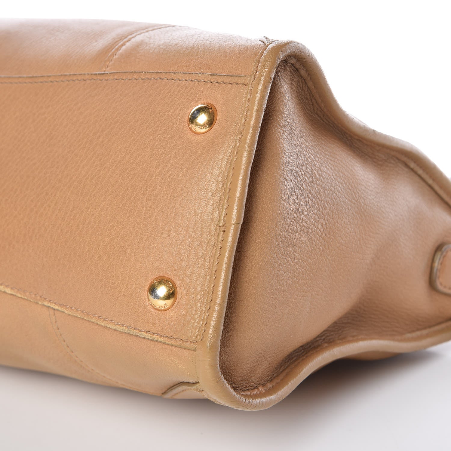 Prada Cervo Deerskin Shoulder Bag Sabbia 24 of 27