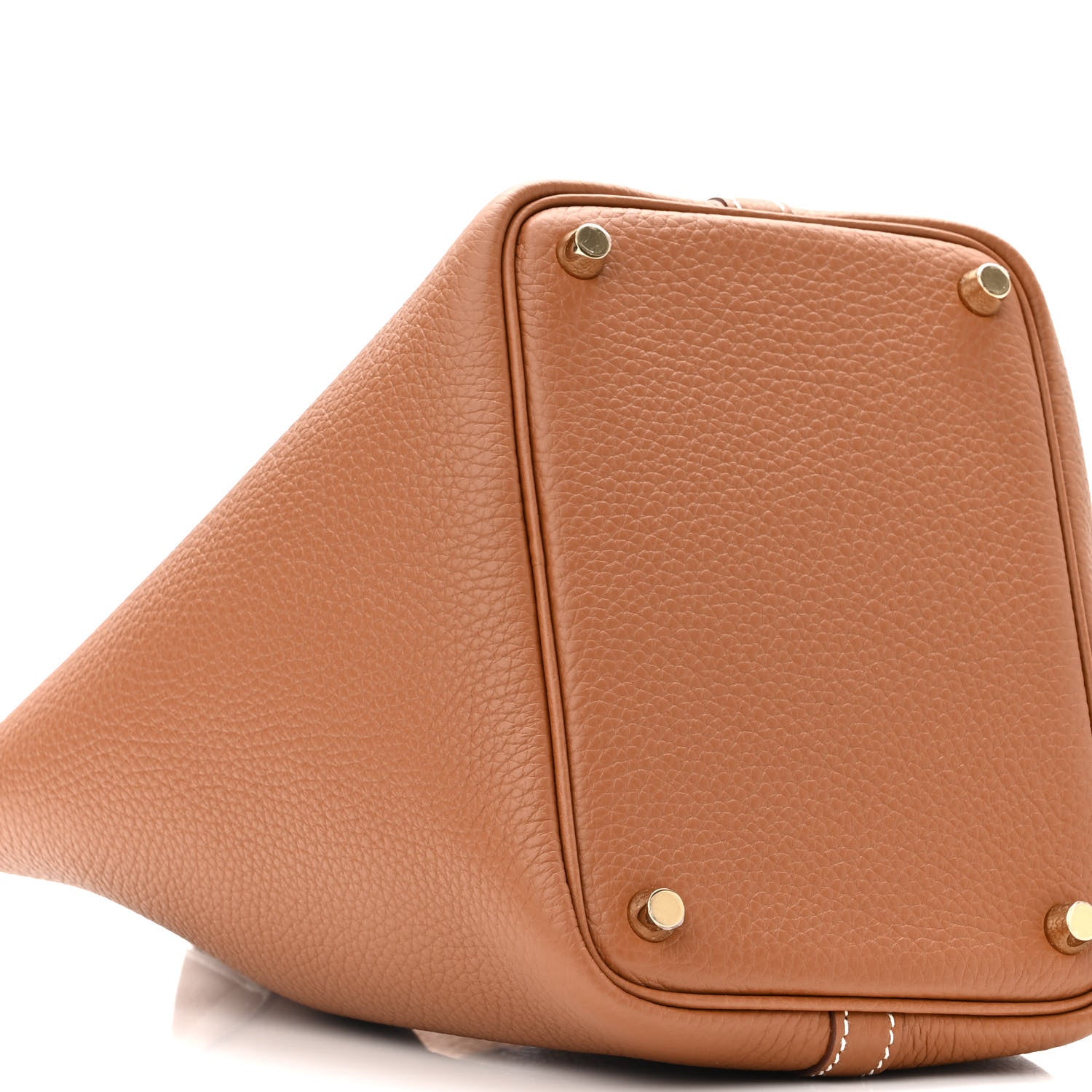 Hermes Taurillon Clemence Picotin Lock 18 PM Gold 9 of 11