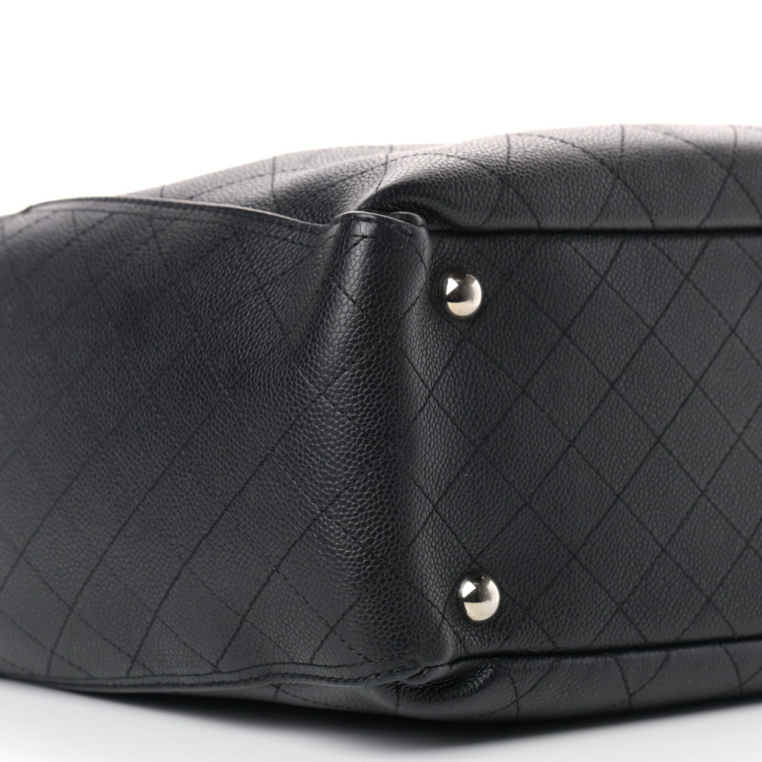 Chanel Grained Calfskin CC Pocket Tote Black 8 of 14