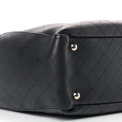 Chanel Grained Calfskin CC Pocket Tote Black 8 of 14
