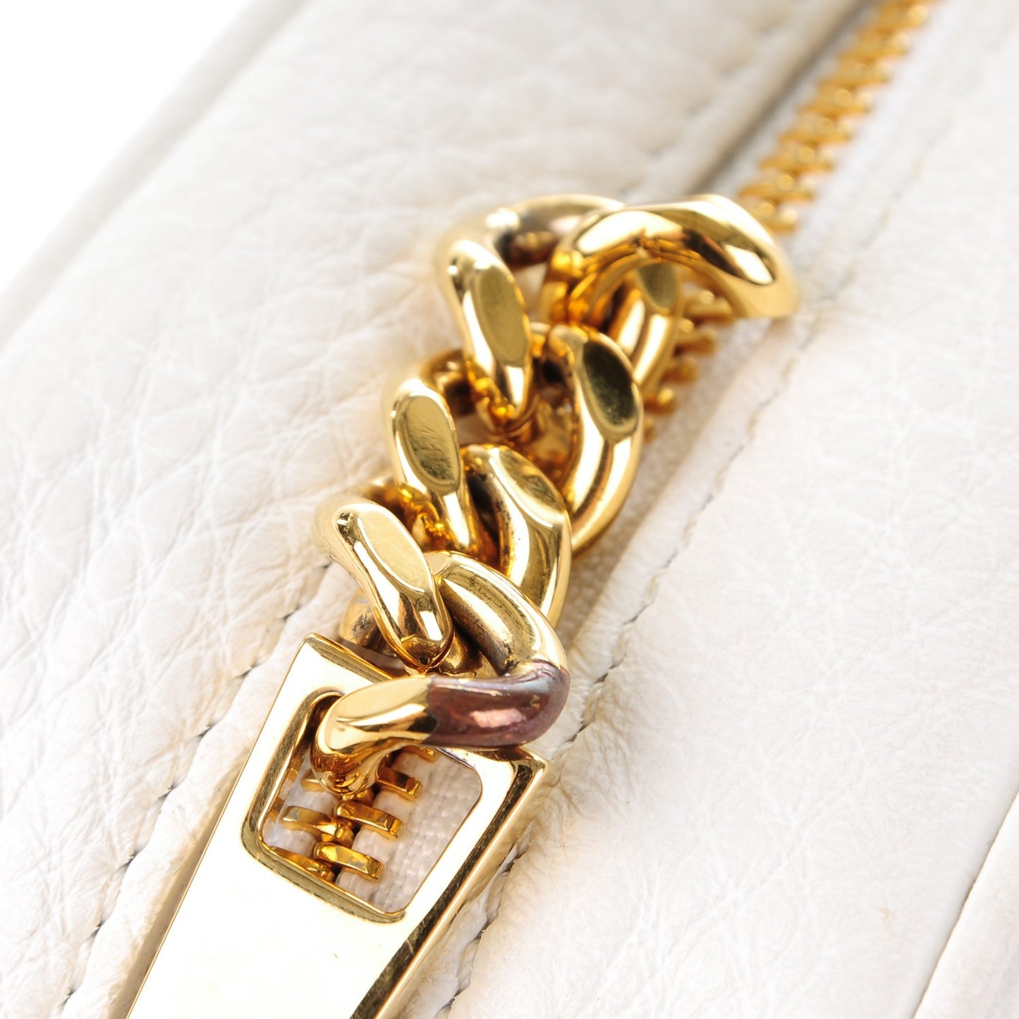 Calfskin Palazzo Camera Bag White