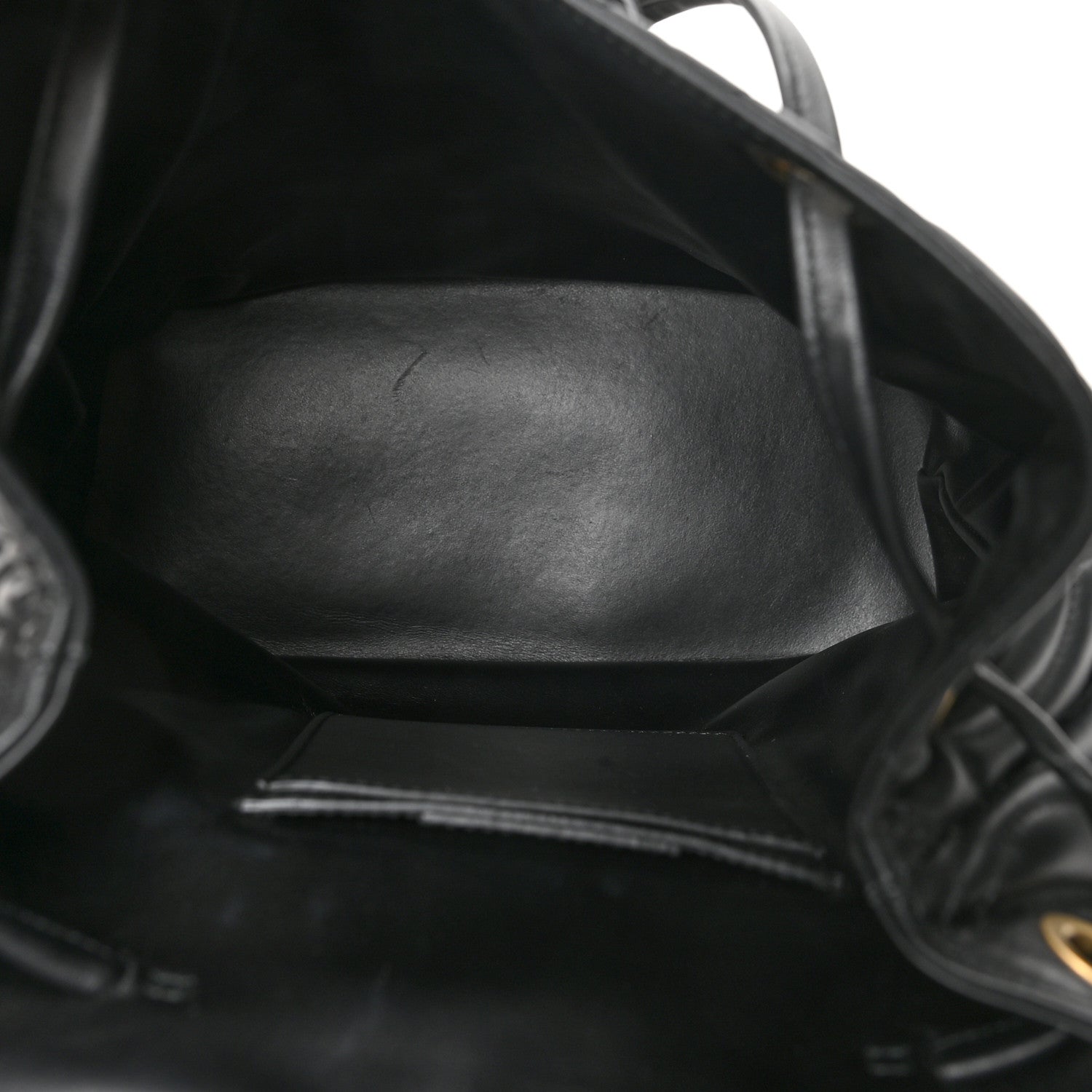 Salvatore Ferragamo Calfskin Quilted Gancini Backpack Black 5 of 9