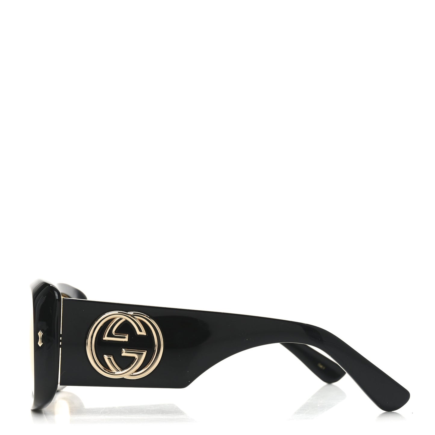 Acetate Square GG1251S Sunglasses Black