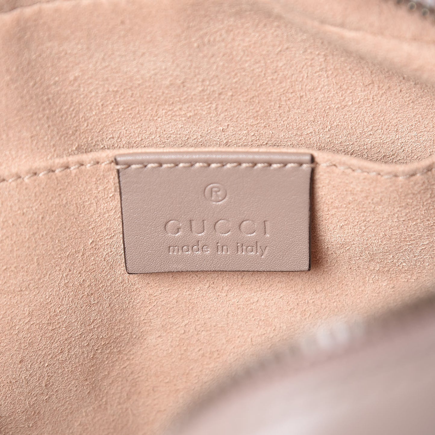 Calfskin Matelasse Small GG Marmont Chain Shoulder Bag Taupe