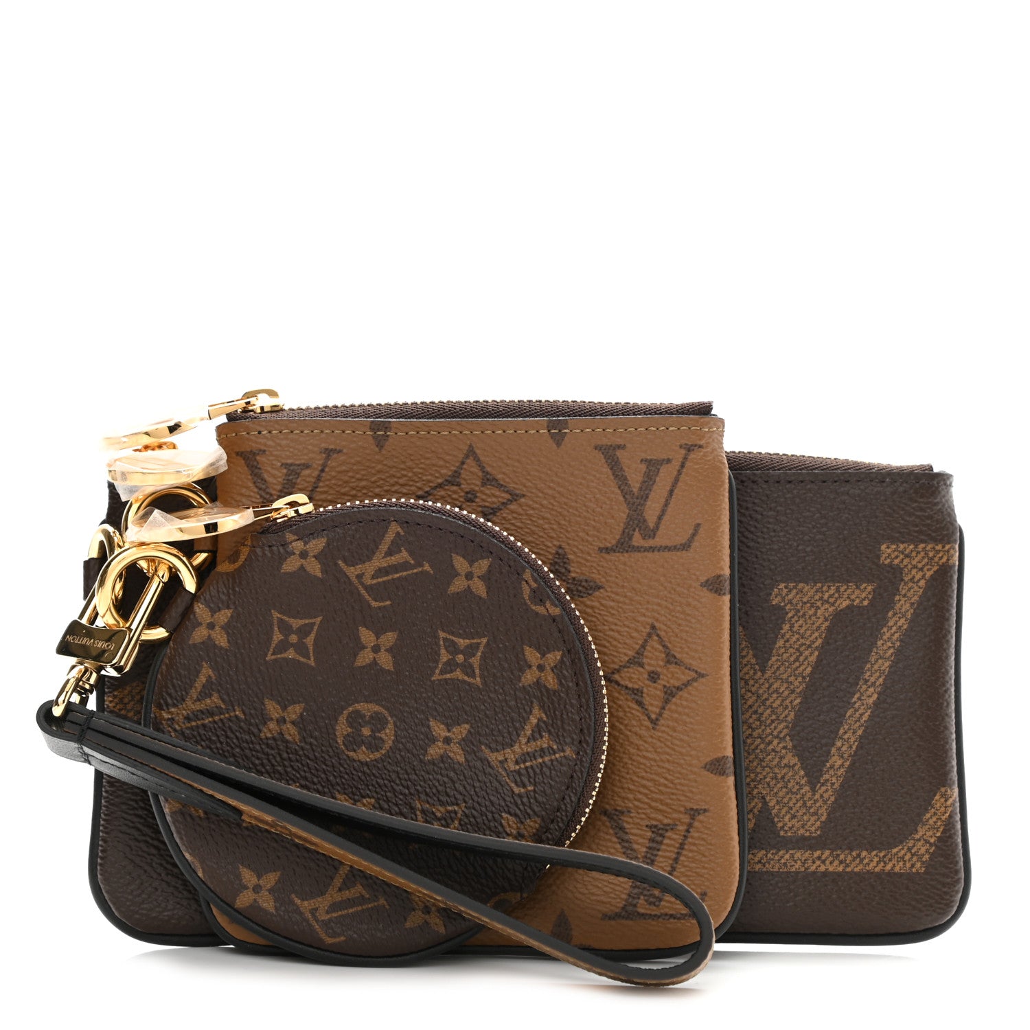 Louis Vuitton Reverse Monogram Giant Trio Pouch 2 of 13