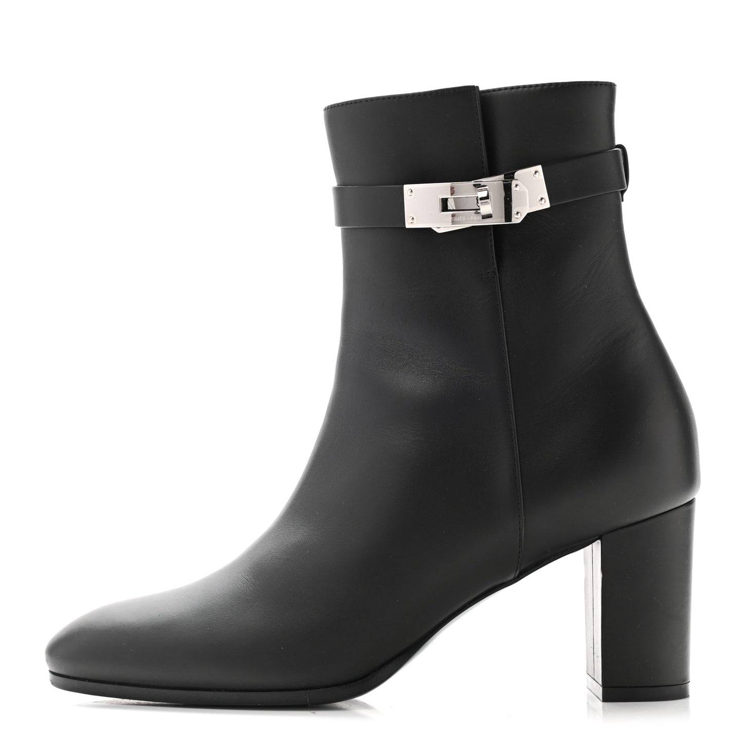 Calfskin Saint Germain Ankle Boots 38.5 Black