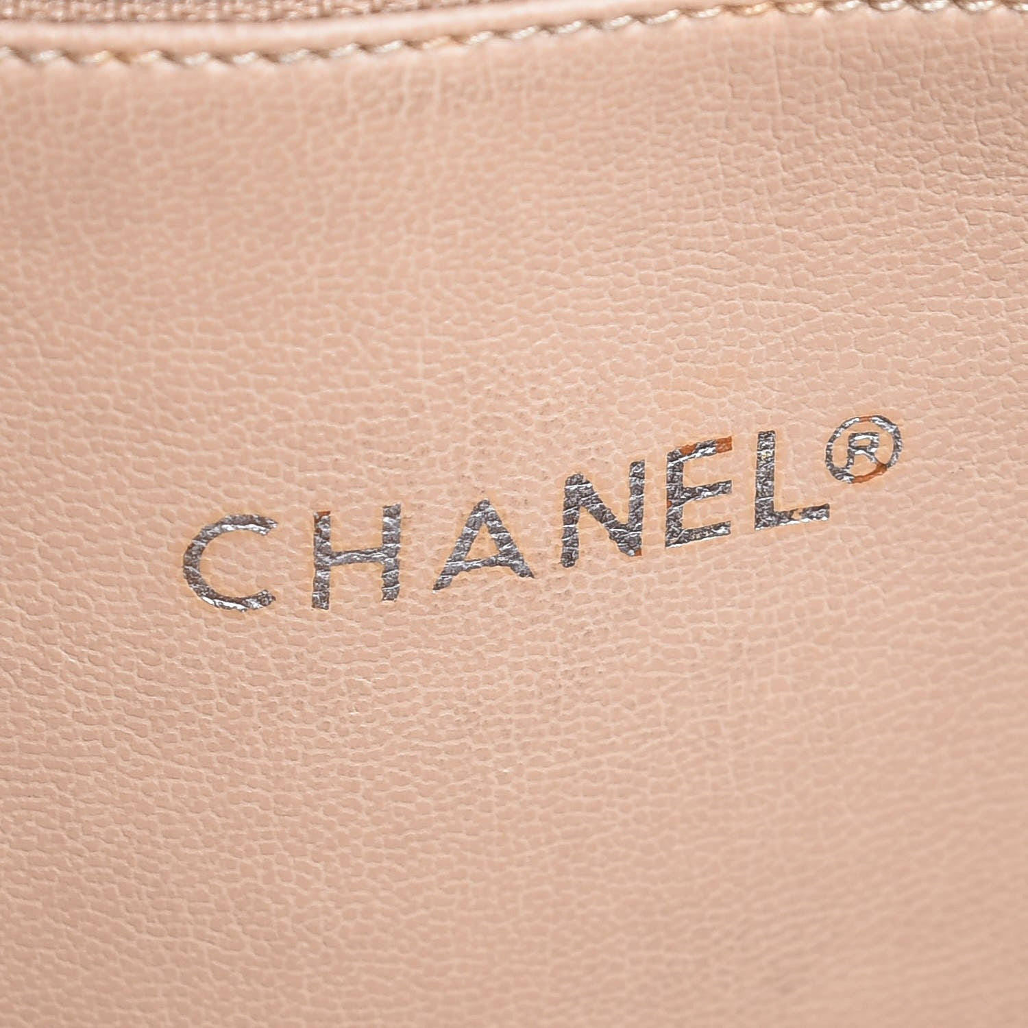 Chanel Lambskin Quilted Tote Beige 7 of 19