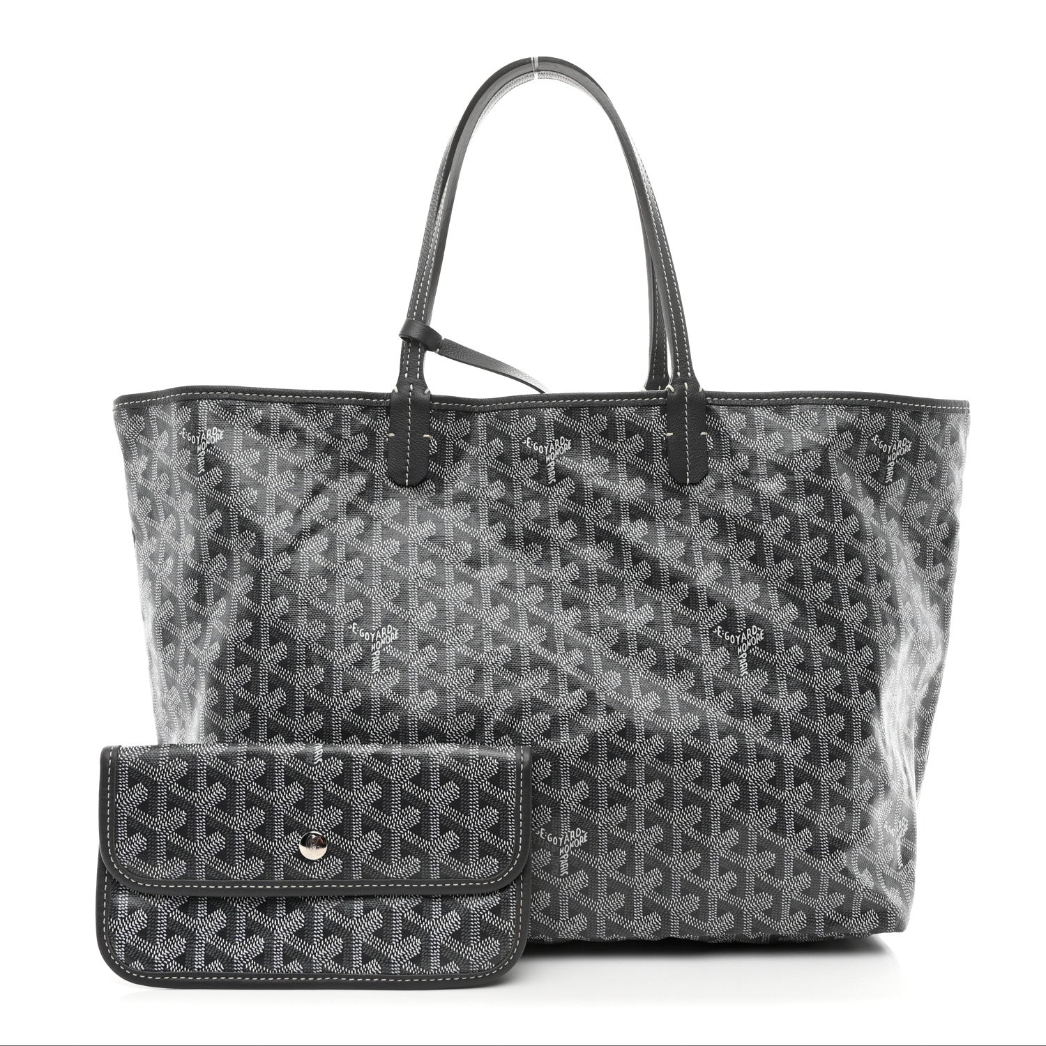 Goyard Goyardine Saint Louis PM Grey 3 of 12