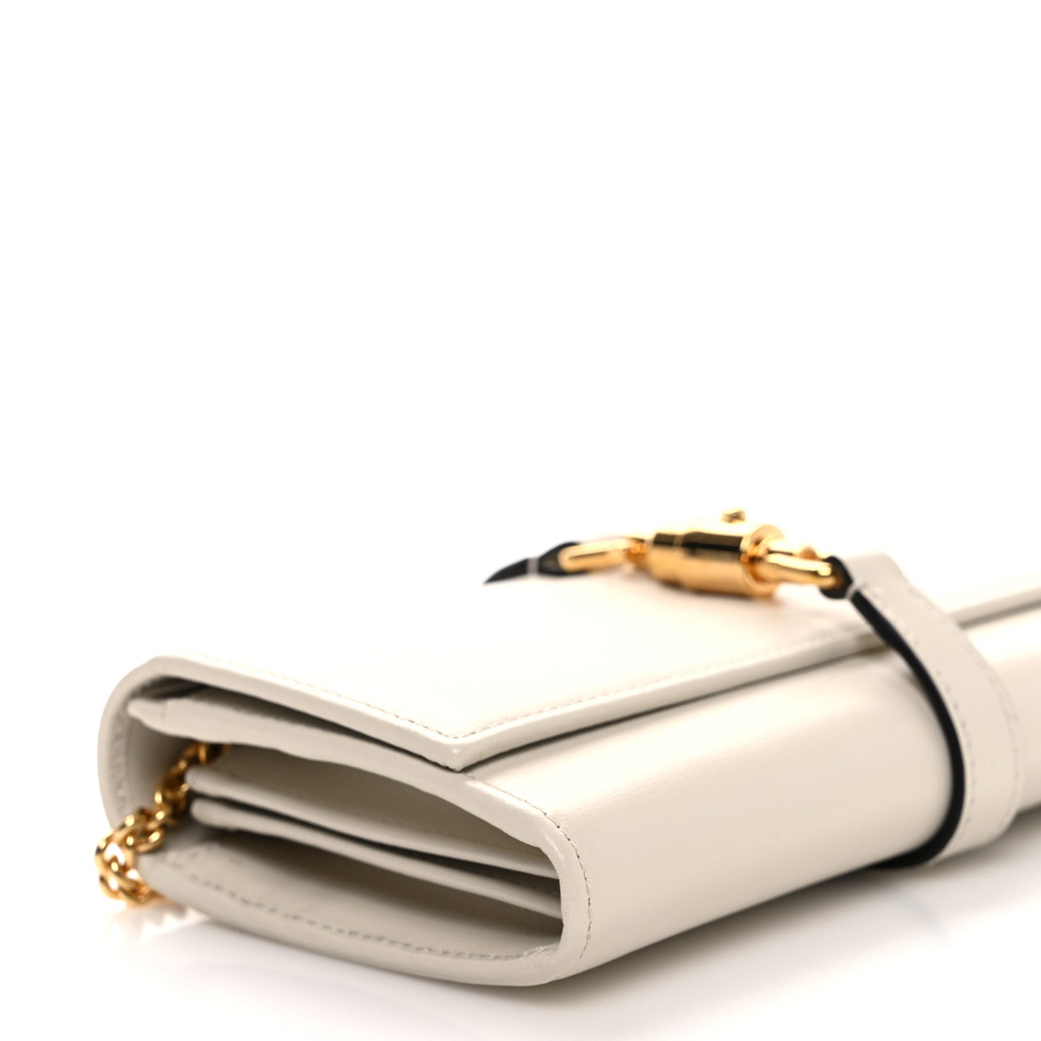 Gucci Calfskin Jackie 1961 Chain Wallet Mystic White 11 of 12