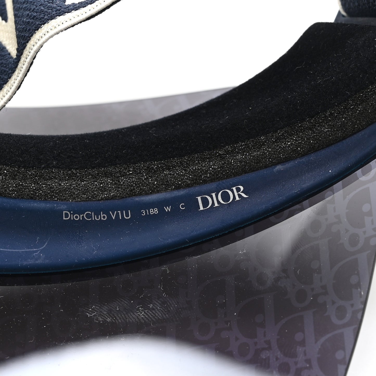 Oblique DiorClub V1U Sun Visor Blue