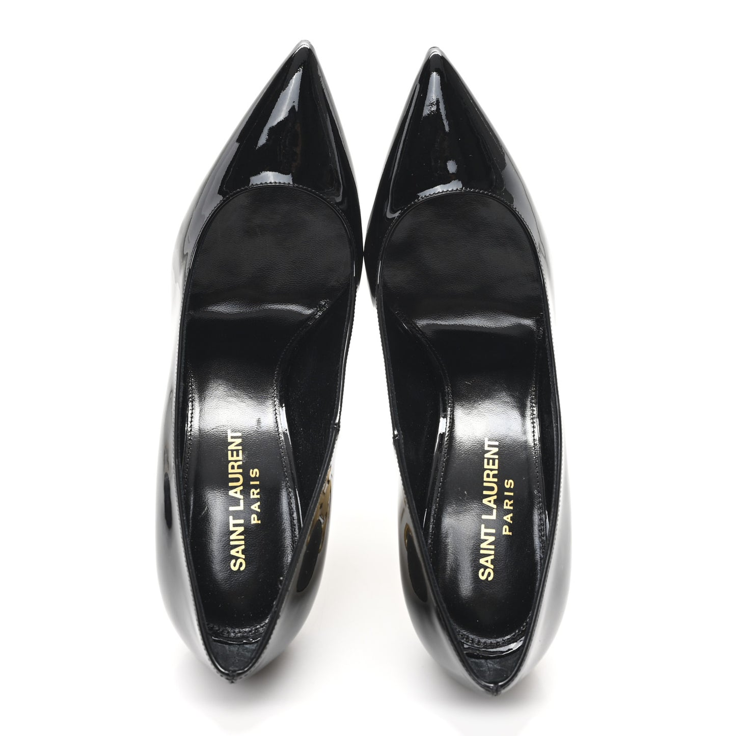Patent Opyum 110 Pumps 36.5 Black Gold