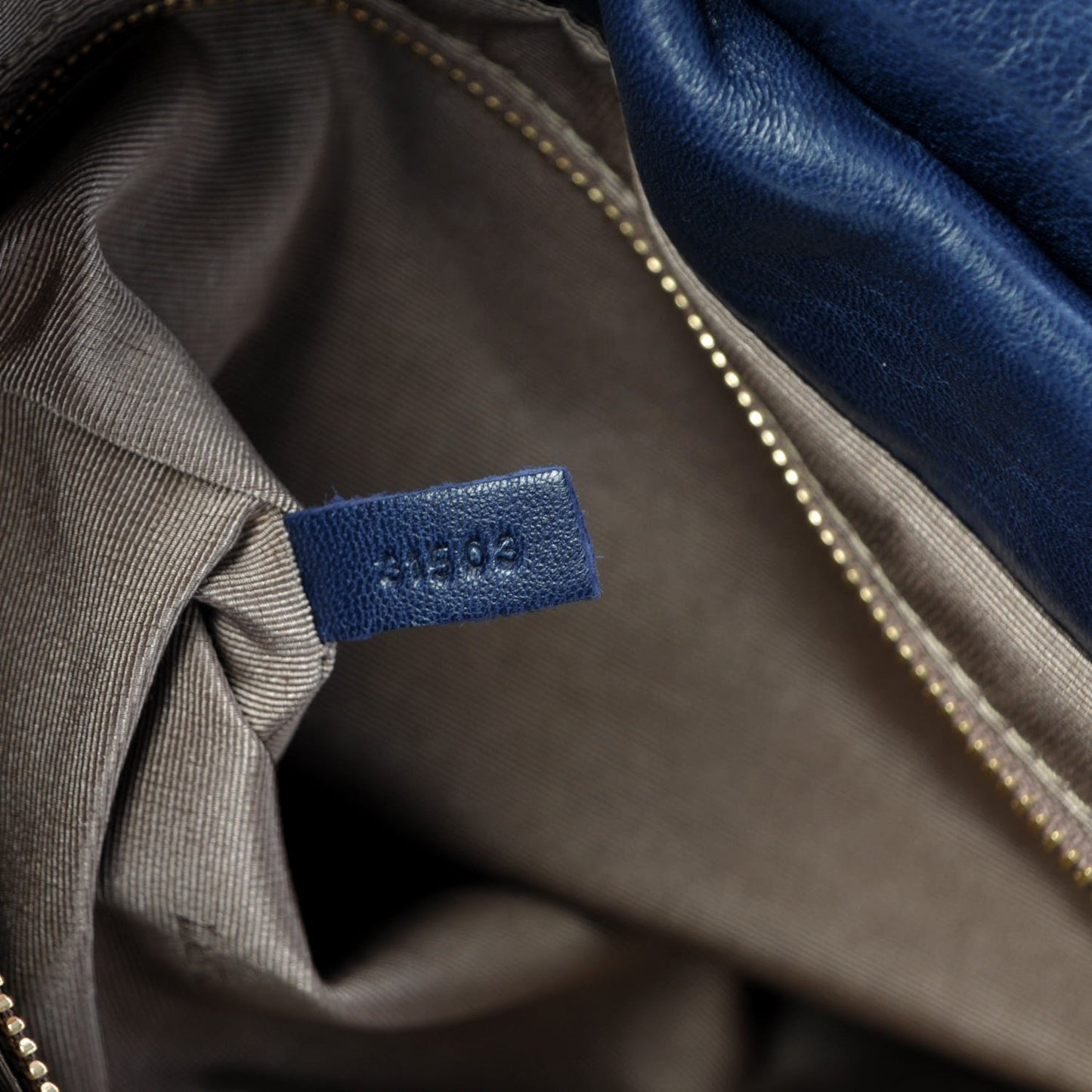Lambskin Quilted Medium Sugar Flap Shoulder Bag Navy