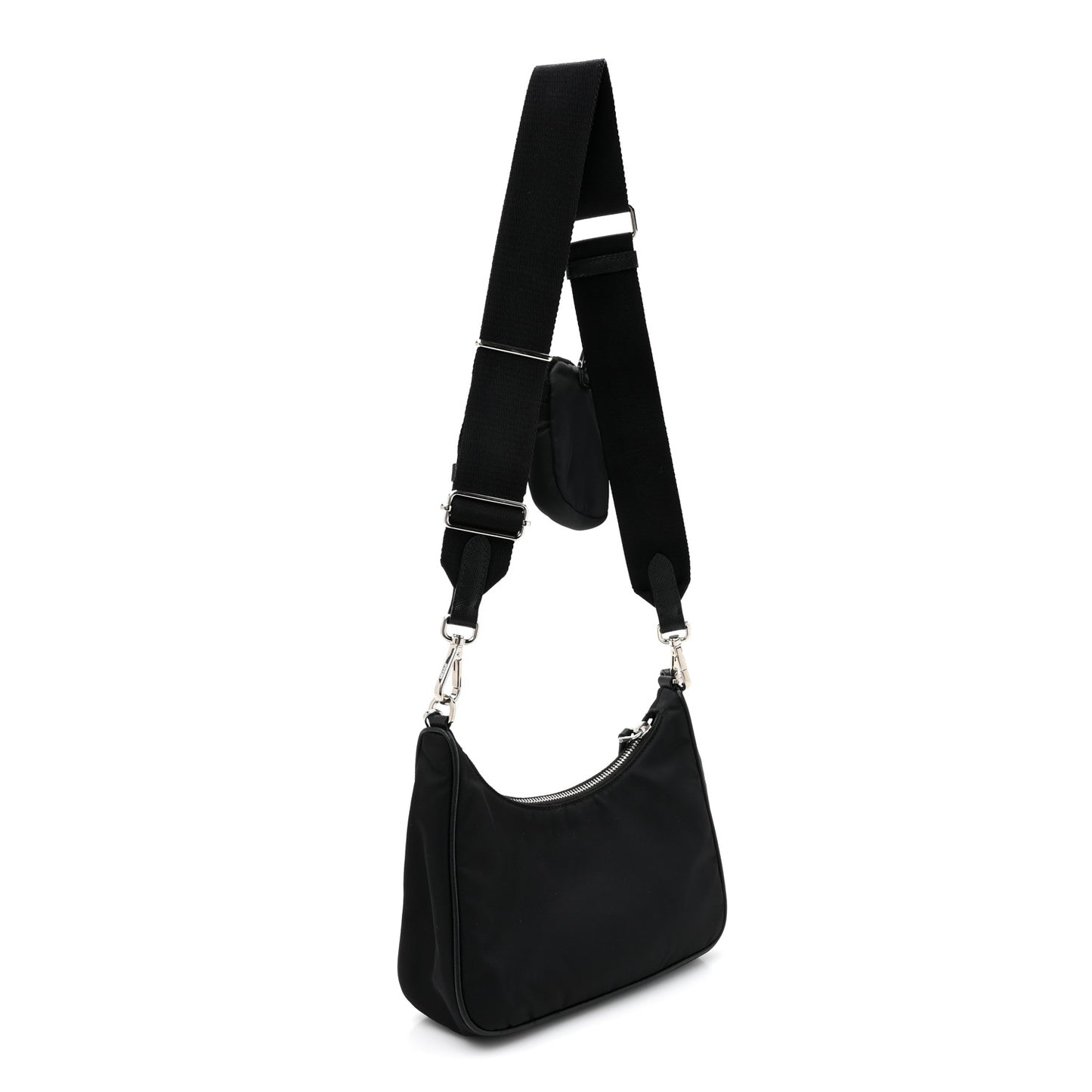 Nylon Re-Edition 2005 Shoulder Bag Black