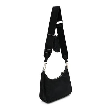 Prada Nylon Re-Edition 2005 Shoulder Bag Black 3 of 13