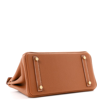 Hermes Togo Birkin 25 Gold 4 of 11