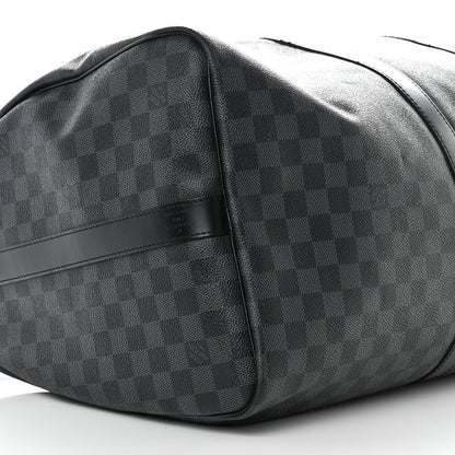 Louis Vuitton Damier Graphite Keepall Bandouliere 55 8 of 12