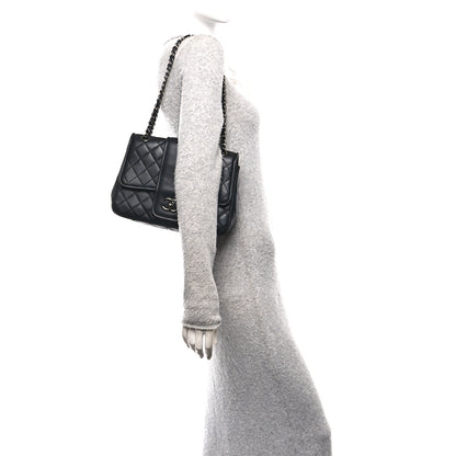 Chanel Lambskin Quilted Elementary Chic Flap Black 2 of 11