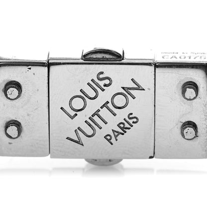 Louis Vuitton Damier Graphite Check It Reversible Bracelet 21 3 of 5