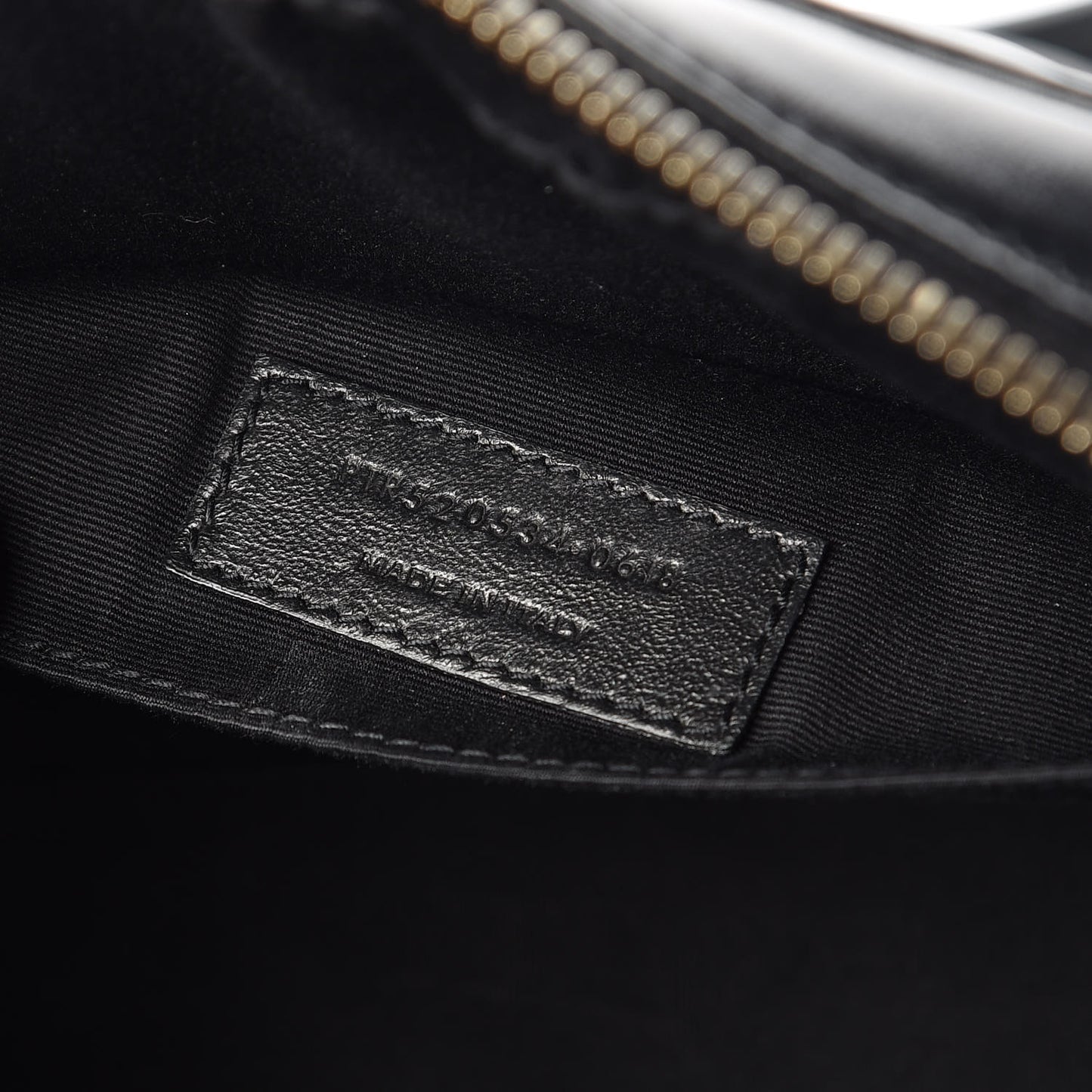 Calfskin Matelasse Monogram Lou Camera Bag Black