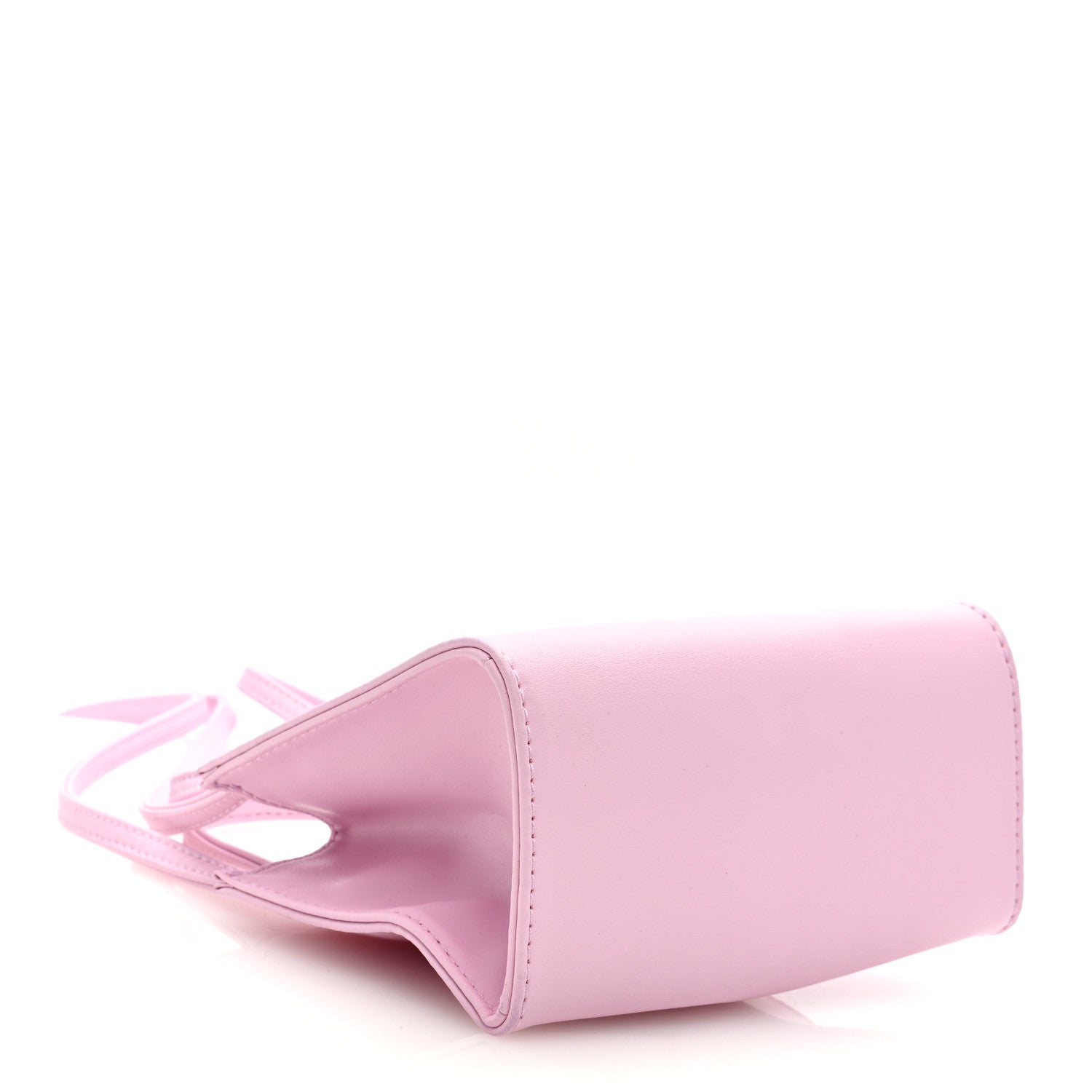 Telfar Vegan Leather Small Shopping Bag Bubblegum 4 of 9