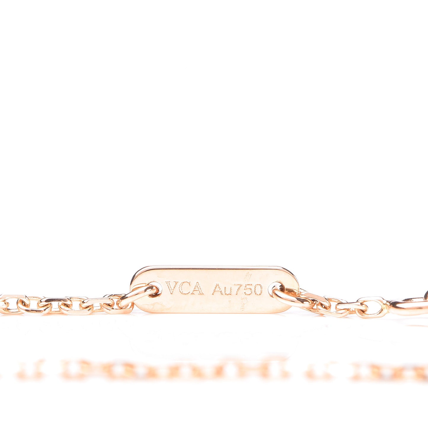 18K Rose Gold Sweet Alhambra Bracelet