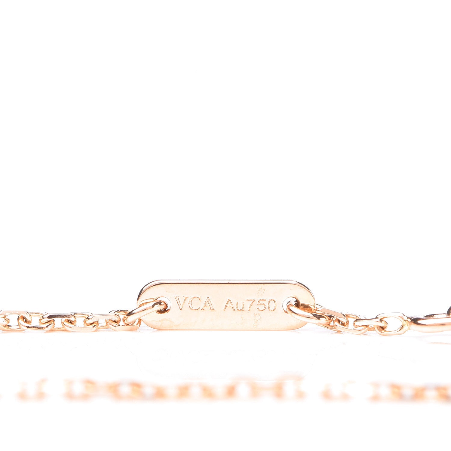 Van Cleef & Arpels 18K Rose Gold Sweet Alhambra Bracelet 4 of 6
