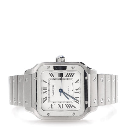 Cartier Stainless Steel 35mm Santos de Cartier Automatic Watch 3 of 7