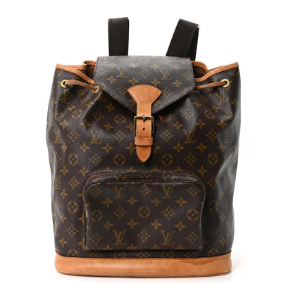 Louis Vuitton Monogram Montsouris GM Backpack 1 of 9