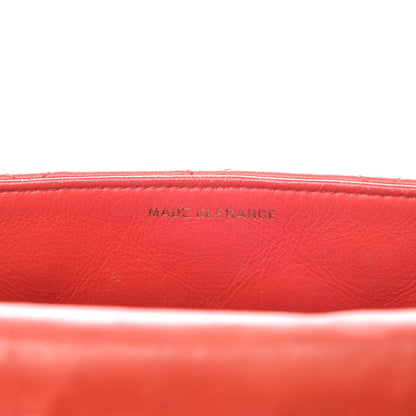 Chanel Lambskin Single Flap Red 7 of 22