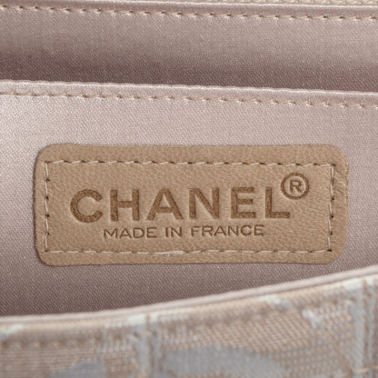 Chanel Nylon Travel Medium Flap Light Beige 7 of 8