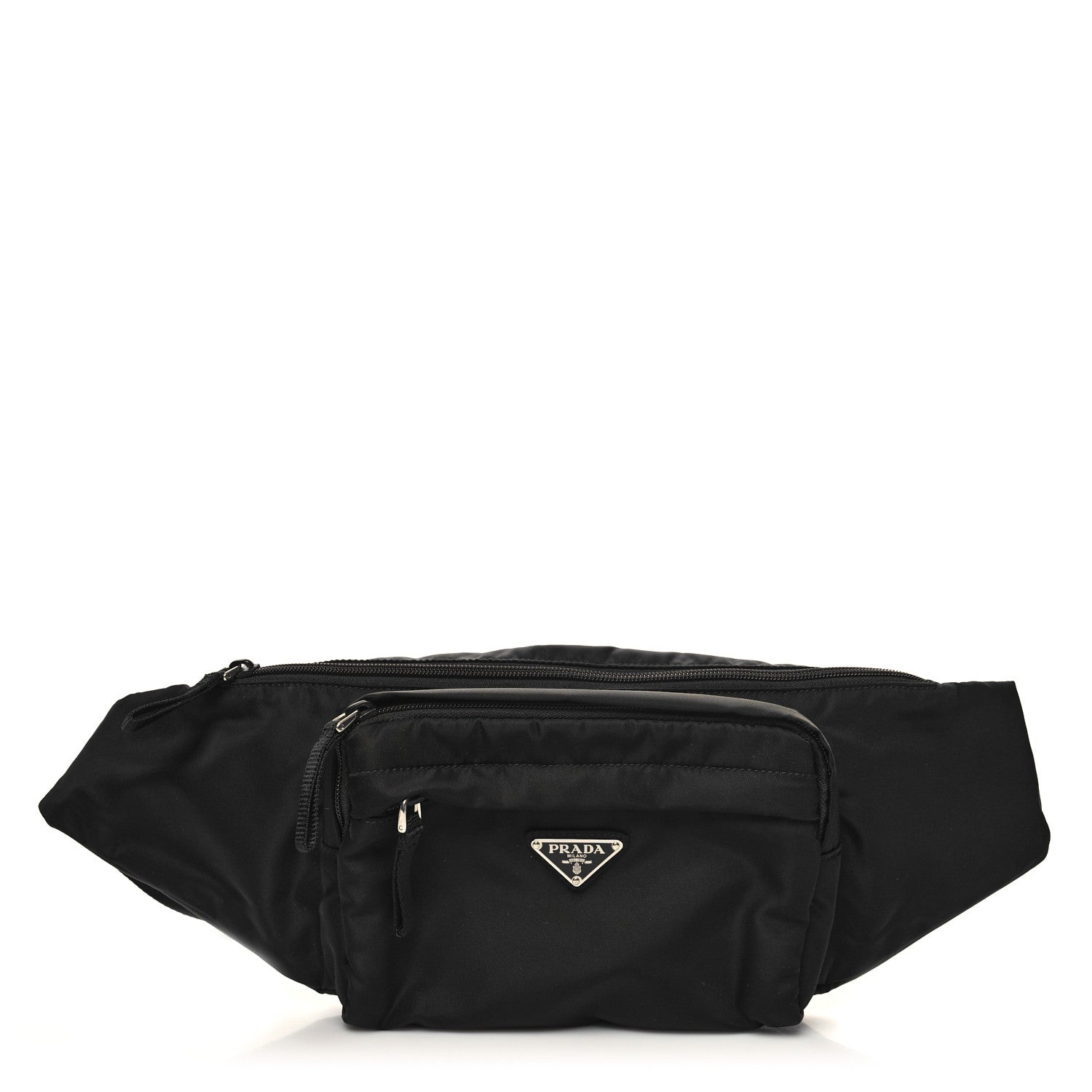 Prada Tessuto Nylon Montagna Belt Bag Black 1 of 10