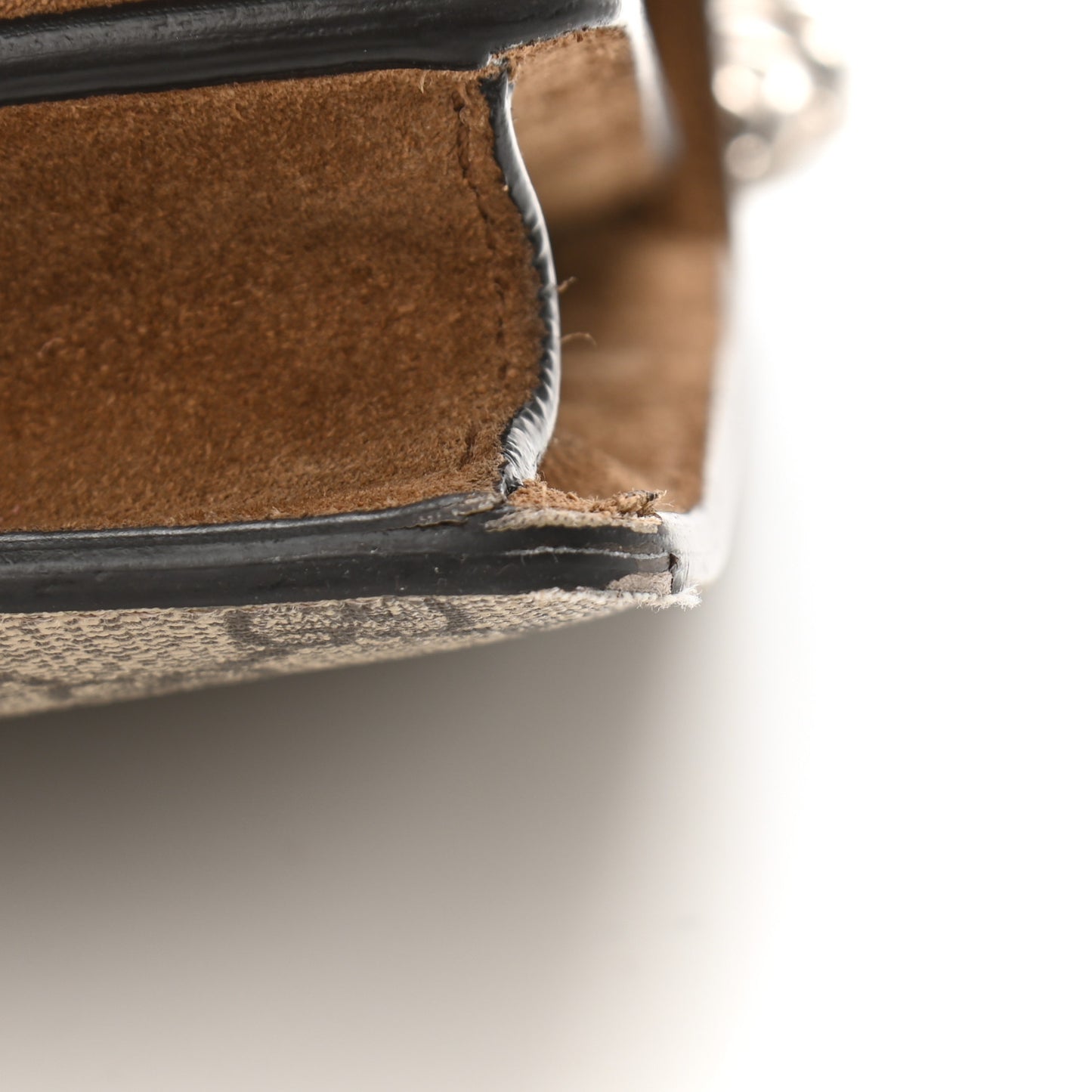 GG Supreme Monogram Small Dionysus Shoulder Bag Taupe