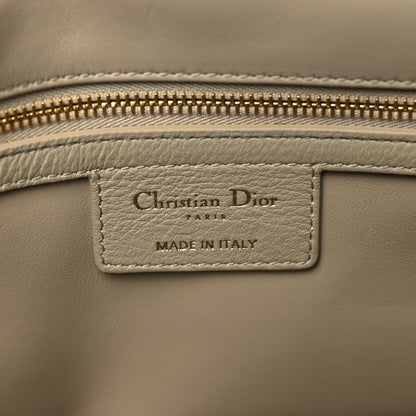Christian Dior Supple Calfskin Cannage Large Caro Bag Beige 6 of 9