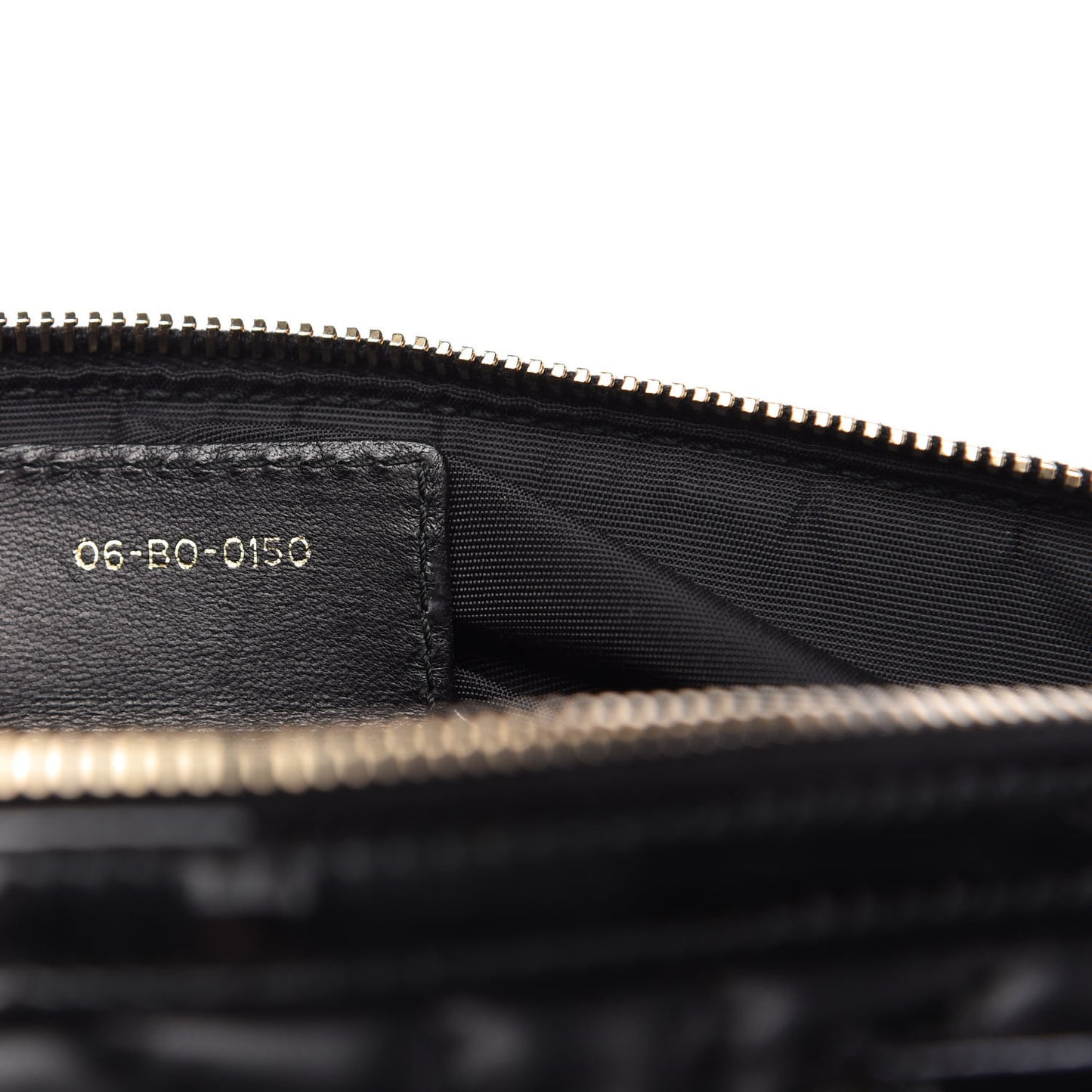 Lambskin Cannage 2 Dior Zip Top Satchel Black