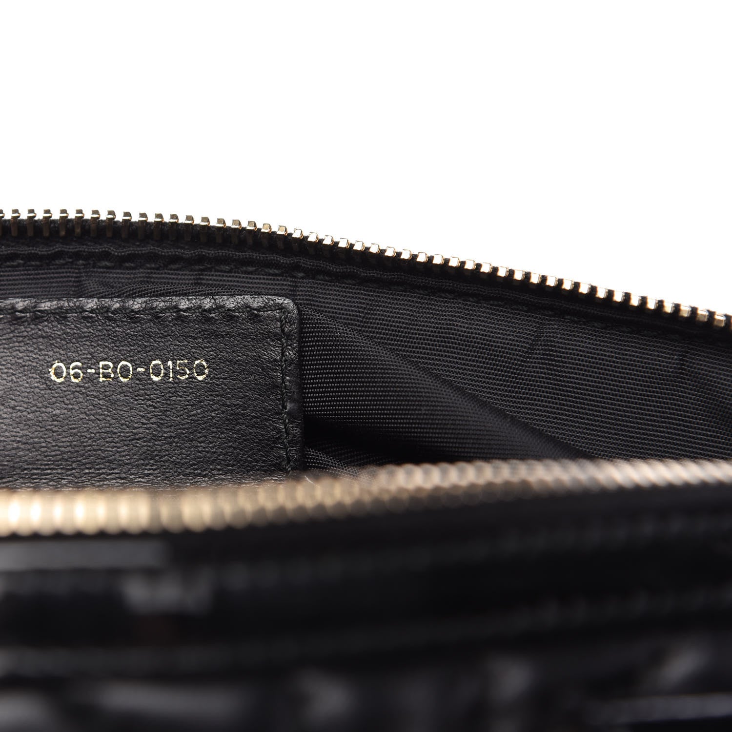 Christian Dior Lambskin Cannage 2 Dior Zip Top Satchel Black 9 of 10