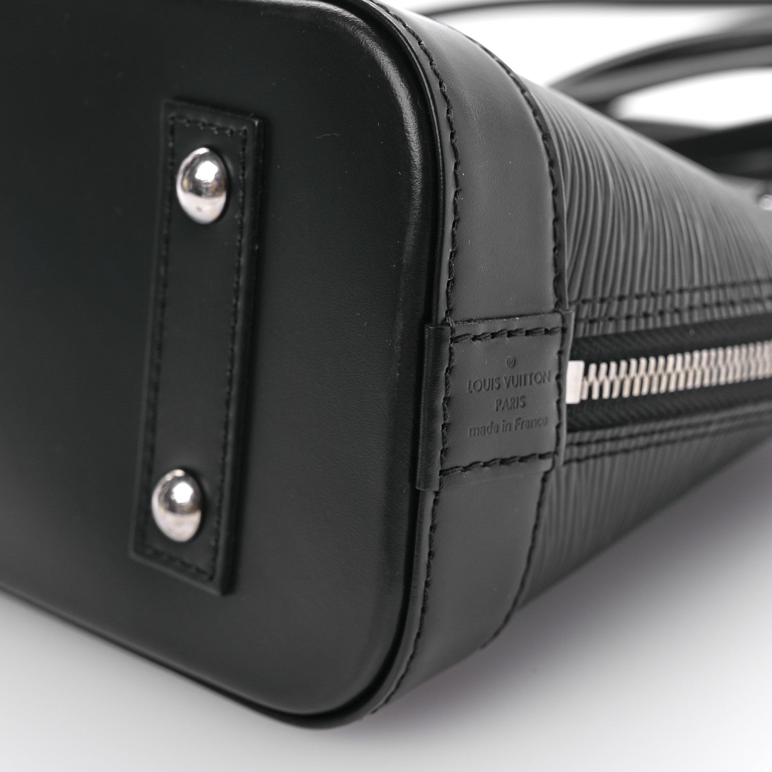 Louis Vuitton Epi Alma BB Black 9 of 9