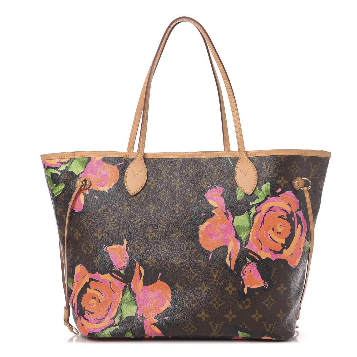 Louis Vuitton Monogram Roses Neverfull MM 1 of 11