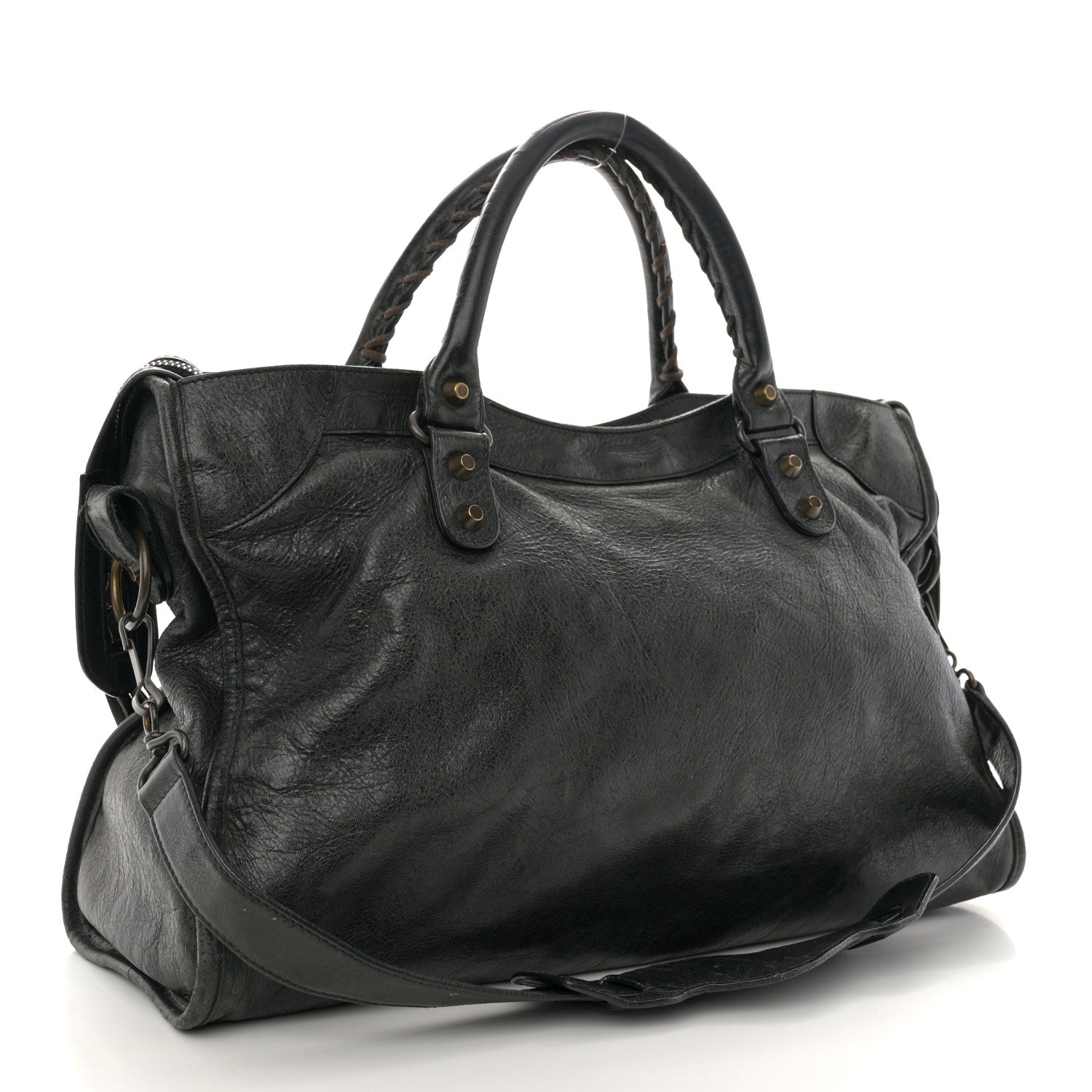 Balenciaga Agneau Classic Hardware City Anthracite 4 of 13