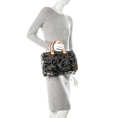 Louis Vuitton Monogram Fleur De Jais Sequins Speedy 30 2 of 8
