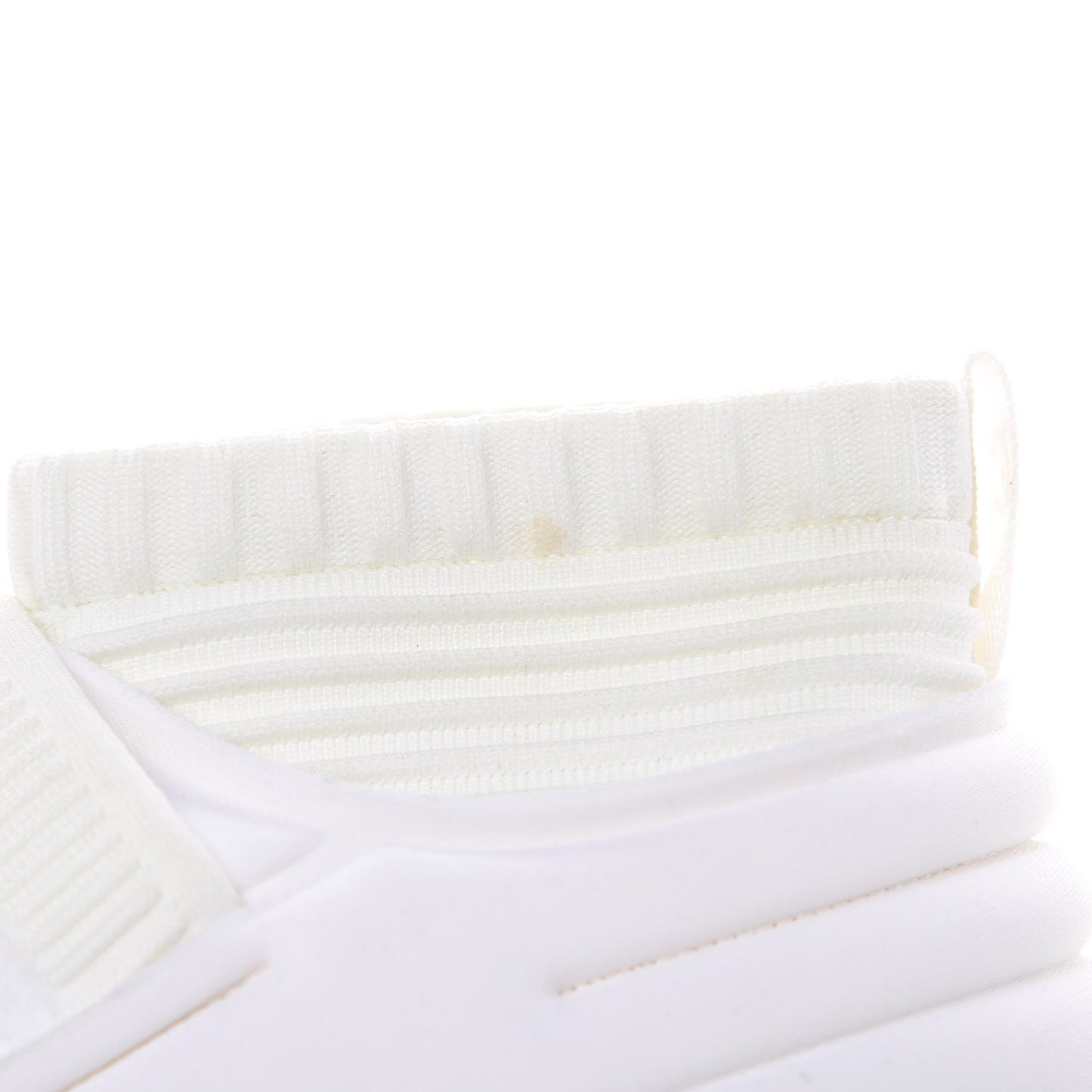 Stretch Fabric CC Sneakers 38 White