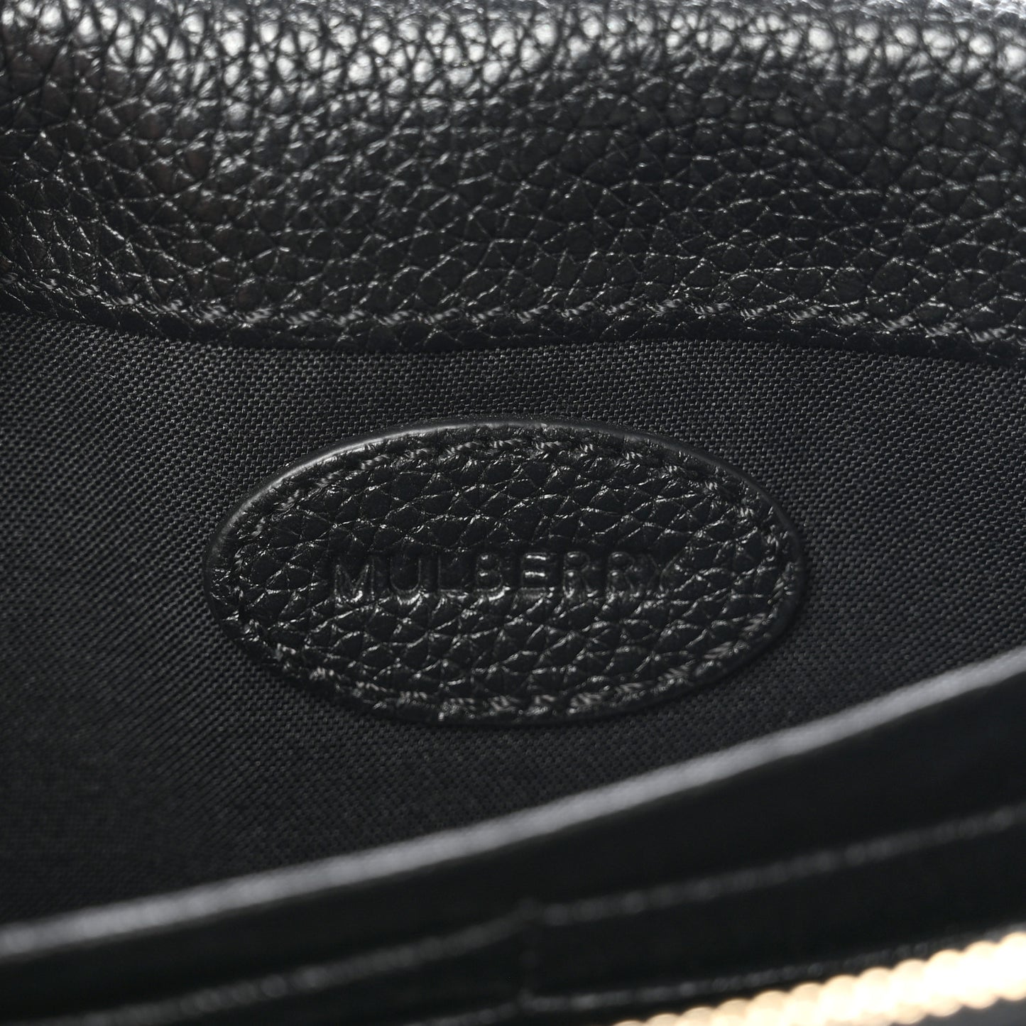 Grainy Print Bayswater Clutch Wallet Black