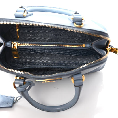 Prada Saffiano Lux Small Promenade Tote Aviazione 4 of 9