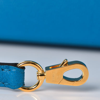 Hermes Chevre Mysore Mini Kelly Sellier 20 Bleu Zanzibar 27 of 29