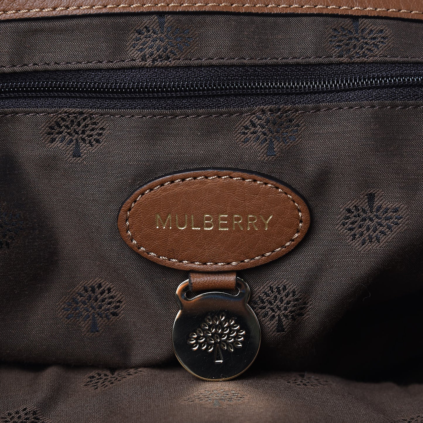 Heavy Suede Alexa Tassel Satchel Oak