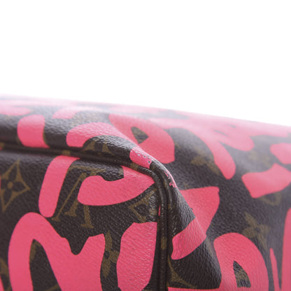 Louis Vuitton Monogram Graffiti Neverfull GM Fuchsia 22 of 22