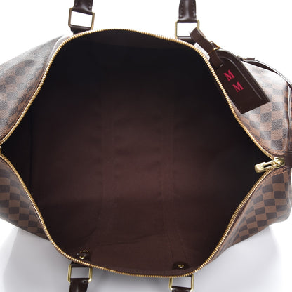 Louis Vuitton Damier Ebene Keepall Bandouliere 55 6 of 9