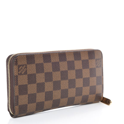 Louis Vuitton Damier Ebene Zippy Wallet 3 of 9