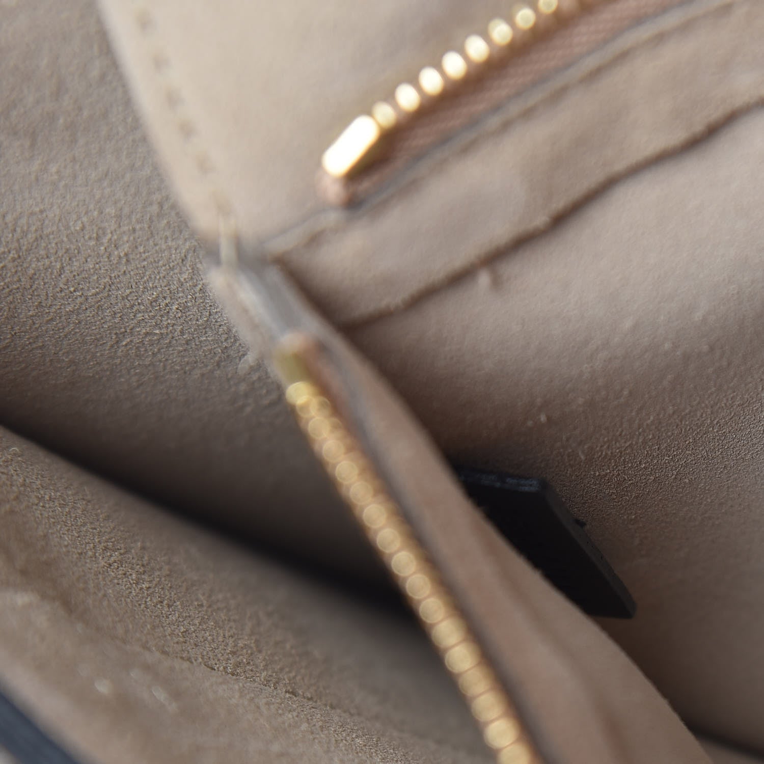 Chloe Suede Calfskin Medium Faye Shoulder Bag Carbon Grey 7 of 12