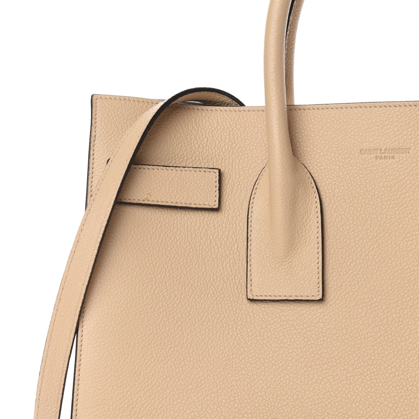 Calfskin Small Sac De Jour Dark Beige